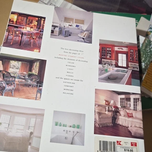 Martha Stewart 'How to Decorate' Book - White and Teal - Picture 2 of 8